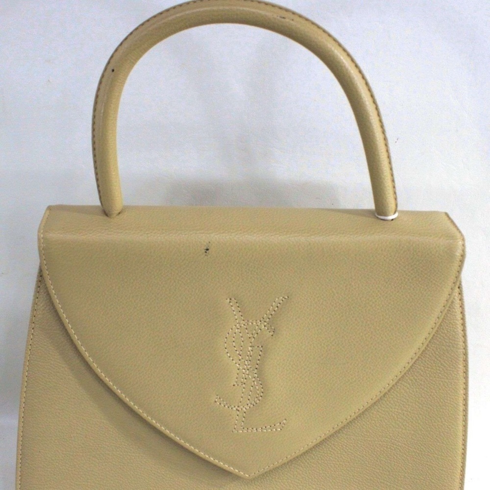 Yves Saint Laurent Cassandra Leather Handbag with Original Dustbag and COA
